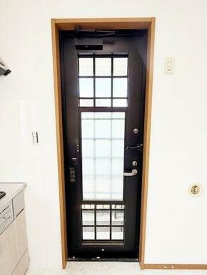 勝手口があるので、換気ばっちり！