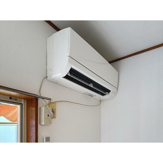 エアコン付きでいつでも快適