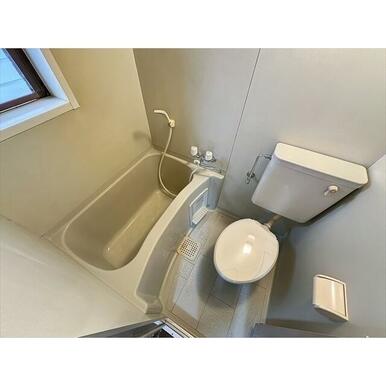 お手入れ簡単なバストイレ一体のユニット