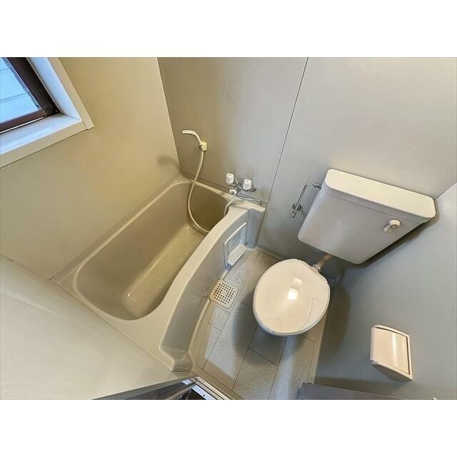 お手入れ簡単なバストイレ一体のユニット