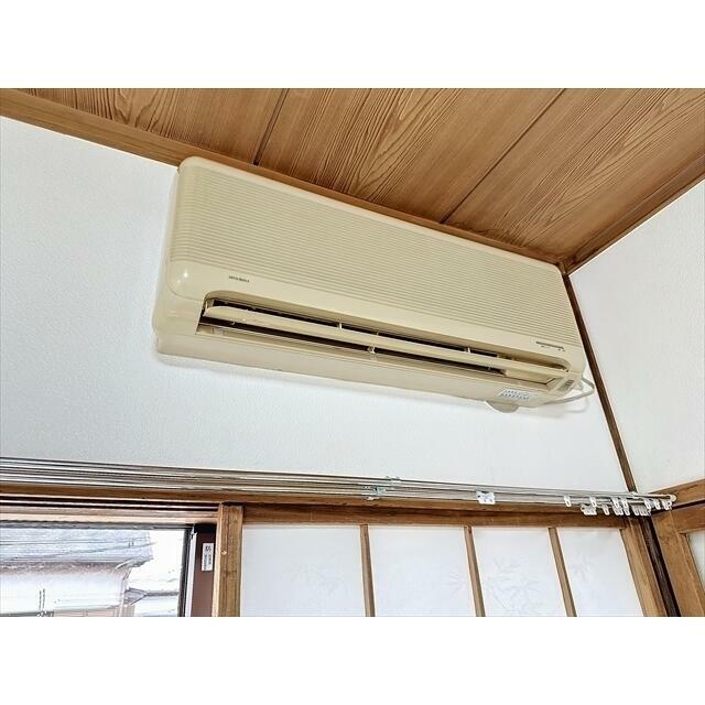 エアコン付きでいつでも快適