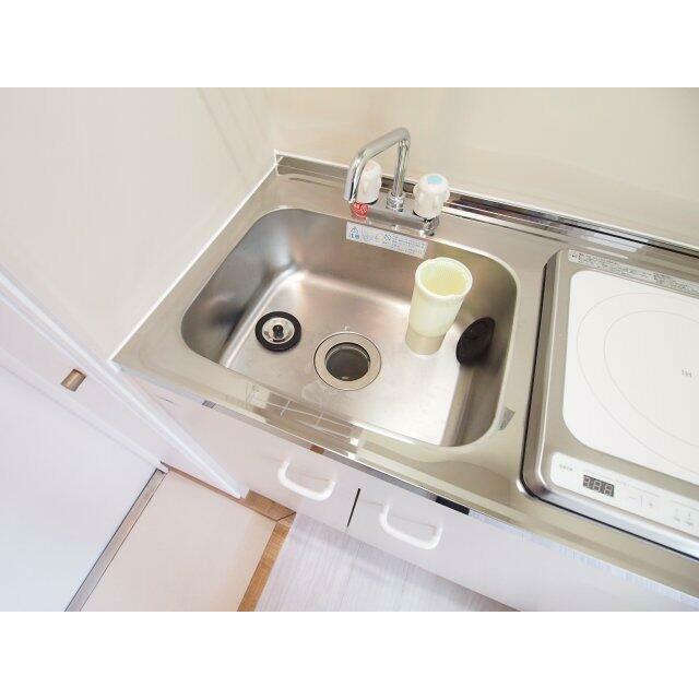 キッチンシンク部分。