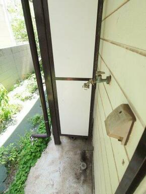 洗濯機置き場。