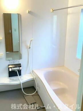 ゆったりとしたバスで一日の疲れをいやせます