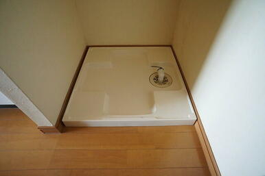 雨の日でもお洗濯ができる！室内洗濯機置場付です☆