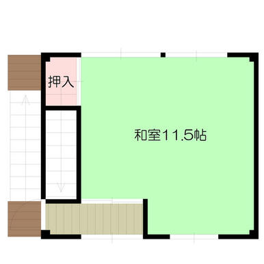 ２階間取図