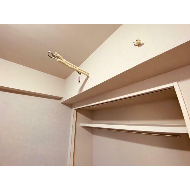 廊下側洋室はエアコン先行配管済み