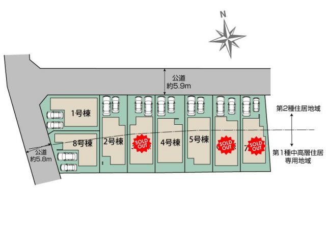 物件画像 福岡市南区 長住３丁目 2階建 4LDK