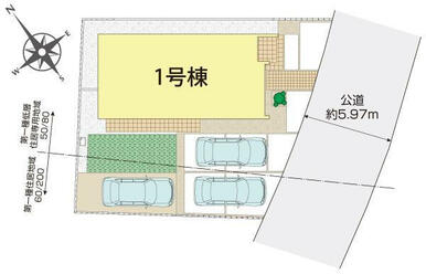 富士市厚原1棟 区画図