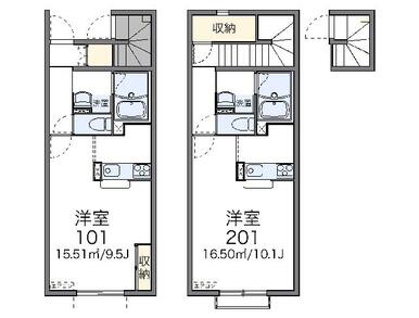 代表的な間取のため実際の間取とは異なる場合があります