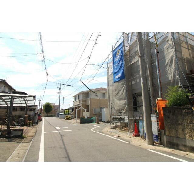 7月26日撮影 南側道路（東→西）