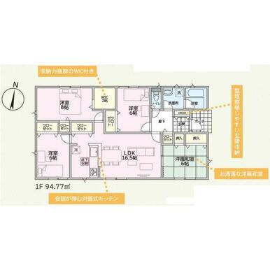 ２号棟　間取り図