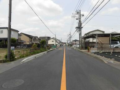 前面道路写真