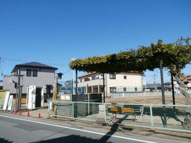 接道（町道）の反対側に公園があり、走り回る姿が容易に想像できる環境です！