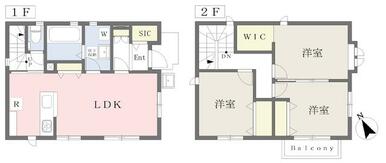 対面式キッチンの３ＬＤＫ戸建♪