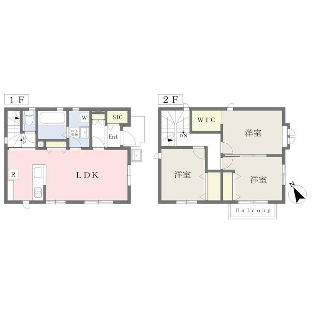 対面式キッチンの３ＬＤＫ戸建♪