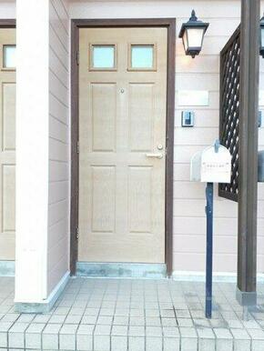 ゆったりとした玄関です