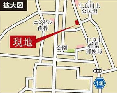 現地案内図・拡大