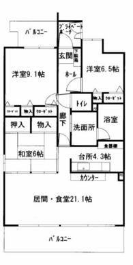 間取図です。