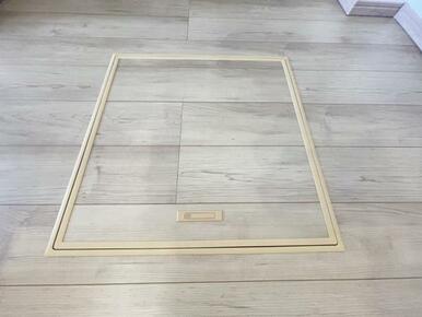 お漬物を漬けたり鍋などの季節物もしまっておける便利な床下収納！