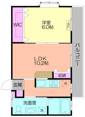 フルリノベーション♪ＬＤＫ１０．２帖の角部屋！