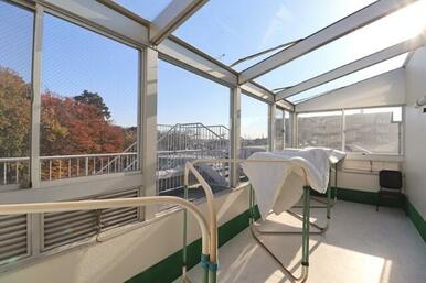 ５階のサンルーム☆