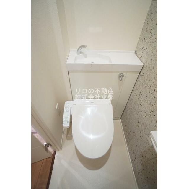 洗浄・暖房便座付です！