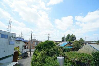 お部屋からの景色です！