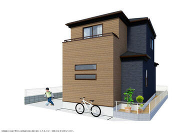 完成予想図（外観）