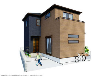 完成予想図（外観）