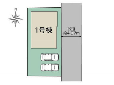 川西市清和台西1丁目2期1棟 区画図