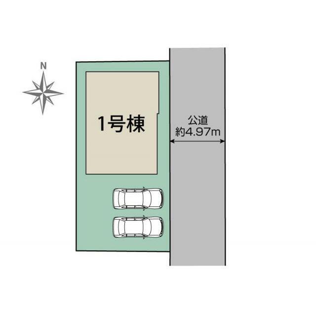 川西市清和台西1丁目2期1棟 区画図