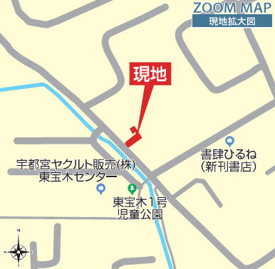 現地案内図・拡大図