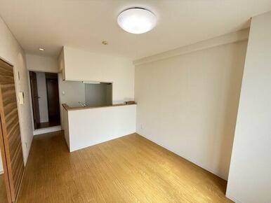 明るいリビングです。