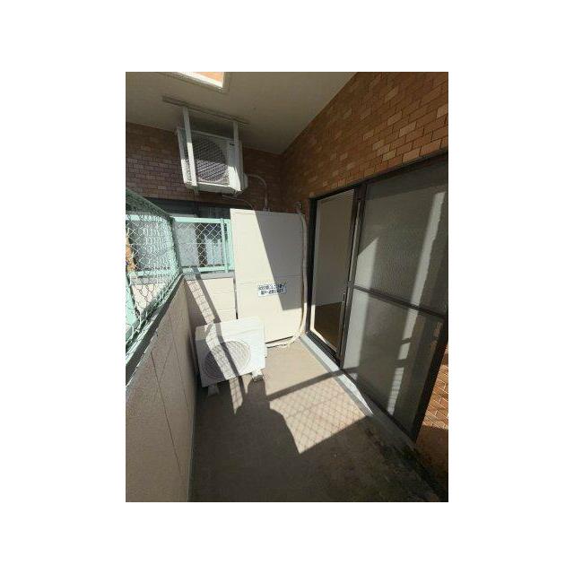 西向きバルコニーです。