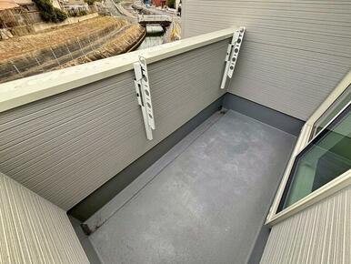 広々バルコニー