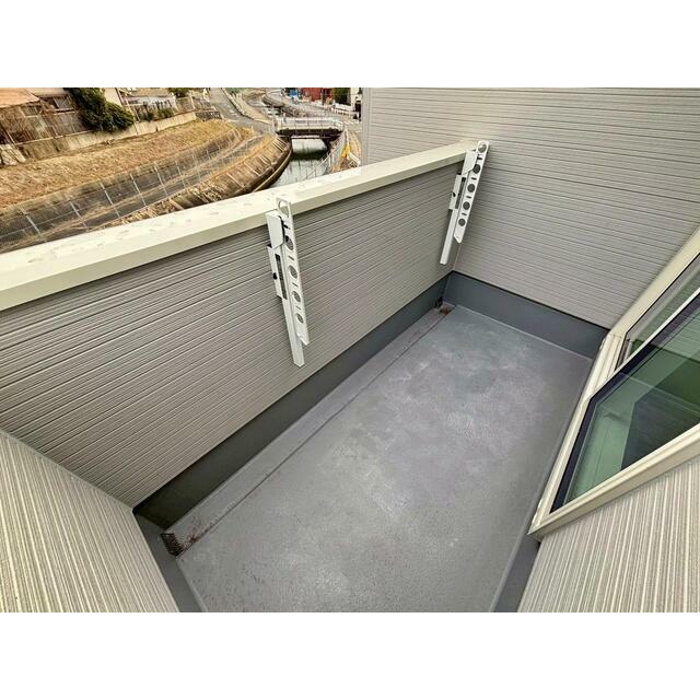 広々バルコニー