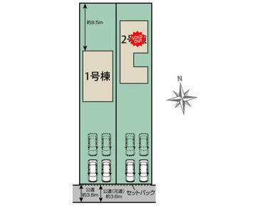 江南市河野町一色2棟 区画図