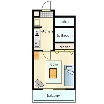 間取イメージ図（現況と異なる場合現況を優先いたします）