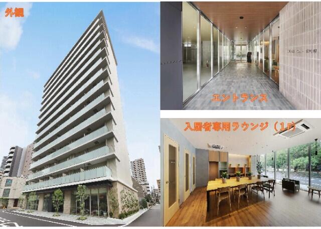 J．GRAN Court京町堀 8階 1LDK 大阪市西区の貸マンションの