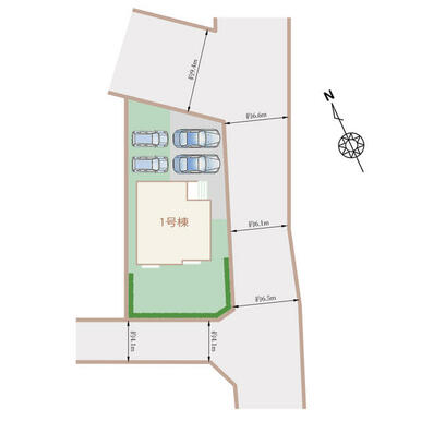 限定１区画　全体区画図