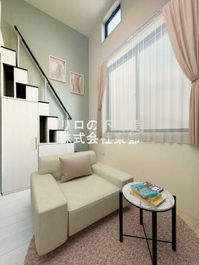 こちらの家具はCGです。家具付きではございません。