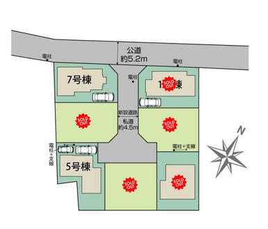 東村山新秋津7棟 区画図