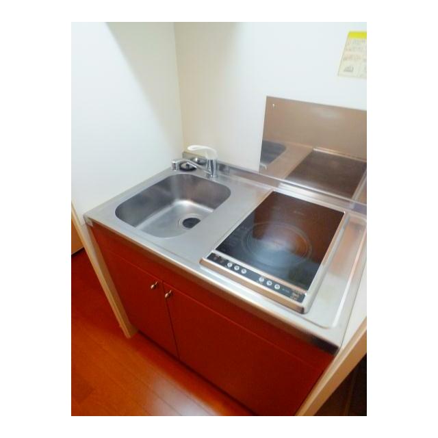 2口電気コンロ