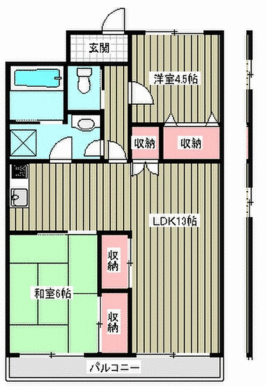 １０５号室側面窓有りタイプ