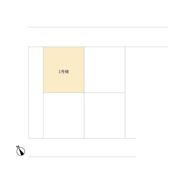 １号棟区画図