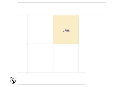 ２号棟区画図
