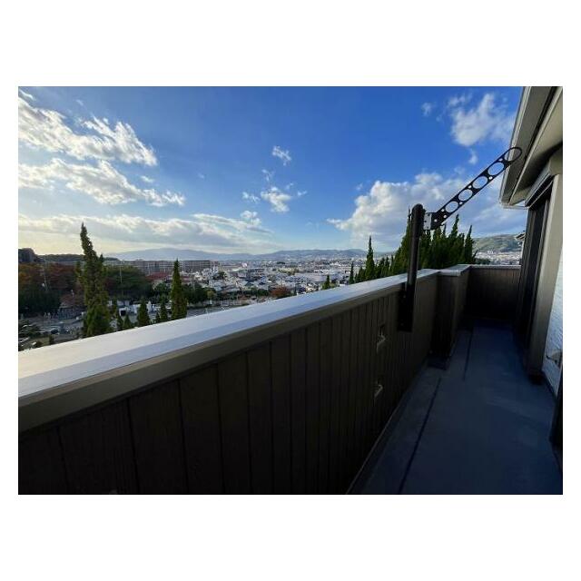 バルコニーからの眺望は最高です