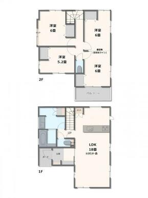1号棟・3～4LDK+WIC