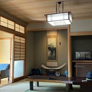 日本家屋風の和室です。 畳はとても気持ちよく、寝心地もGOOD!